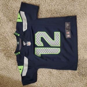 Seattle Seahawks #12 FAN NFL Jersey Size 2T